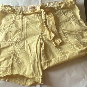 Yellow Mossimo Supply Co shorts. Size 11